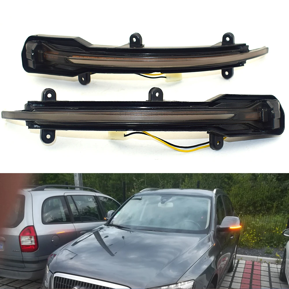 LED Water Flowing Turn Signal Light Rear View Dynamic Sequential MIRROR Turn Signal Light For Audi Q5 SQ5 Q7 SQ7 Car Styling
LED Water Flowing Turn Signal Light Rear View Dynamic Sequential MIRROR Turn Signal Light For Audi Q5 SQ5 Q7 SQ7 Car Styling