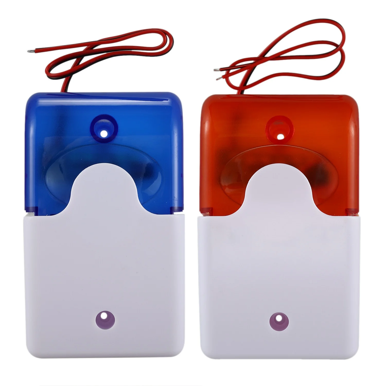 Mini Wired Strobe Warning Siren Durable Dc 12V Sound Alarm Flashing Light Sound Siren Horn Home Security Alarm System 115Db Blue
Mini Wired Strobe Warning Siren Durable Dc 12V Sound Alarm Flashing Light Sound Siren Horn Home Security Alarm System 115Db Blue