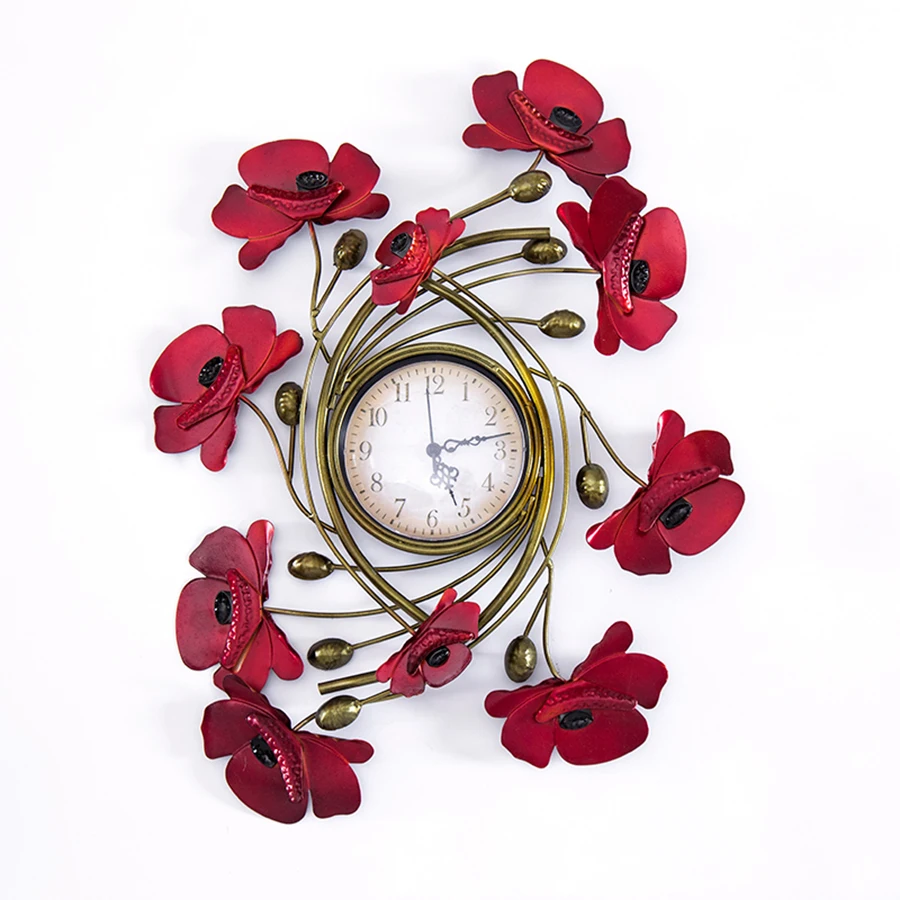Large 3d Metal Creative Flower Wall Clock Modern Design Silent Nordic Clock Reloj Mural Wall Clocks Home Decor Luxury WBY036
Large 3d Metal Creative Flower Wall Clock Modern Design Silent Nordic Clock Reloj Mural Wall Clocks Home Decor Luxury WBY036
