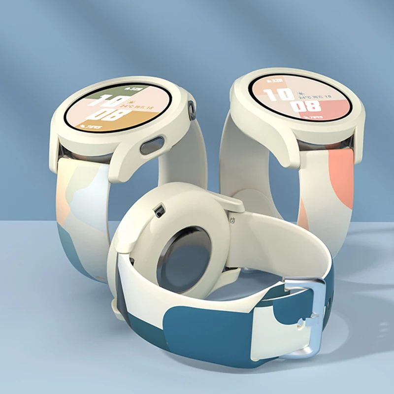 Ремешок для часов Amazfit браслет разных цветов GTS/2/2e/GTS2 Mini/GTR 42 мм 47 GTR2 2e stratos 2 3 20 22 |