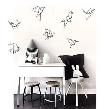 Wall Sticker Geometric Origami Birds Wall Decor Stickers Bedroom Living Room Decoration Sticker Home Decoration Accessories
Wall Sticker Geometric Origami Birds Wall Decor Stickers Bedroom Living Room Decoration Sticker Home Decoration Accessories