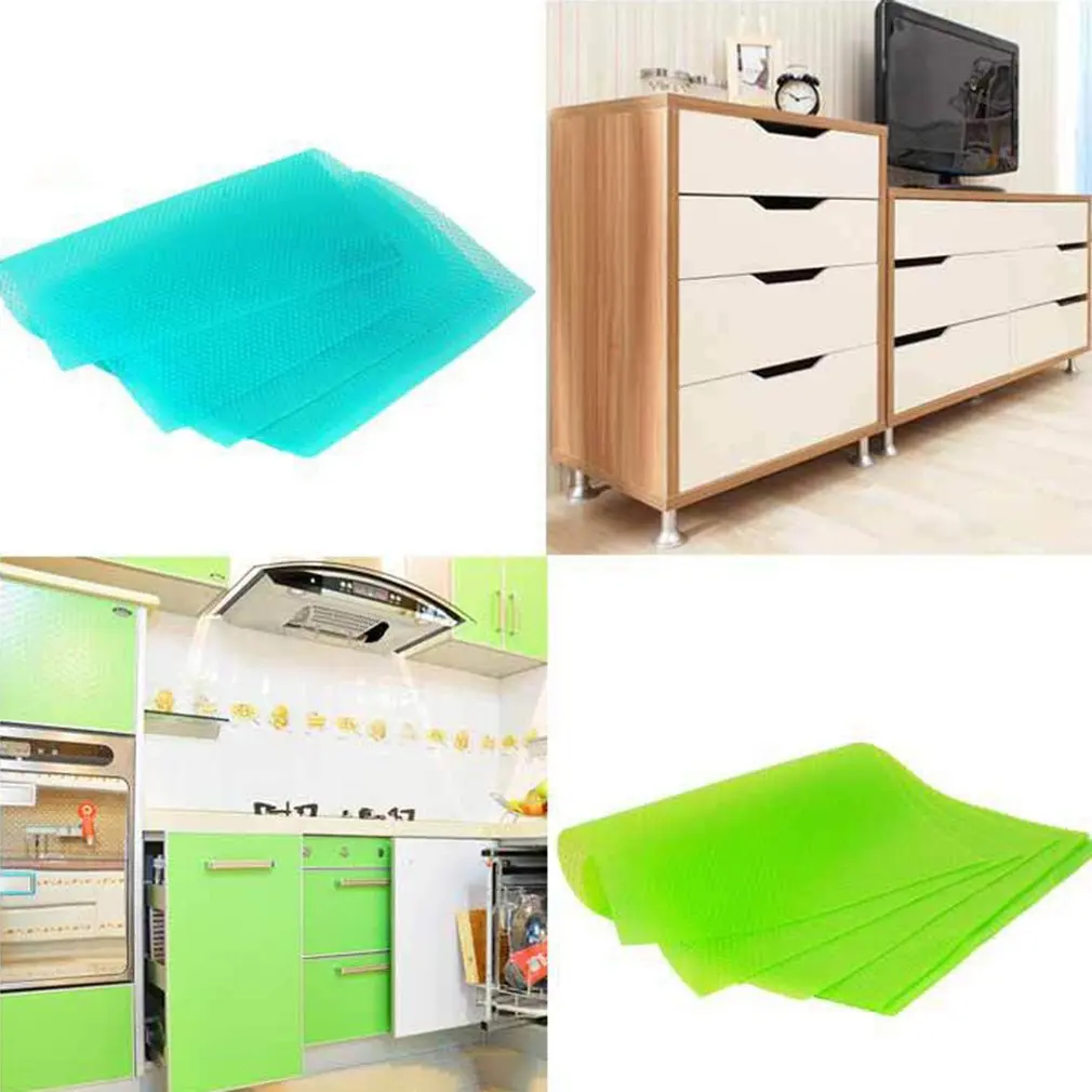 4pcs/set Mildewproof EVA Drawer Mat Pad Cabinet Mat Refrigerator Sheet Kitchen Table Drawer Shelf Liner Waterproof Drawer Paper
4pcs/set Mildewproof EVA Drawer Mat Pad Cabinet Mat Refrigerator Sheet Kitchen Table Drawer Shelf Liner Waterproof Drawer Paper
