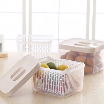 Drainage Storage Box Kitchen Rectangular Fruit And Vegetable Orchid Sealed Storage Box Refrigerator Food Vegetable Storage Box
Drainage Storage Box Kitchen Rectangular Fruit And Vegetable Orchid Sealed Storage Box Refrigerator Food Vegetable Storage Box