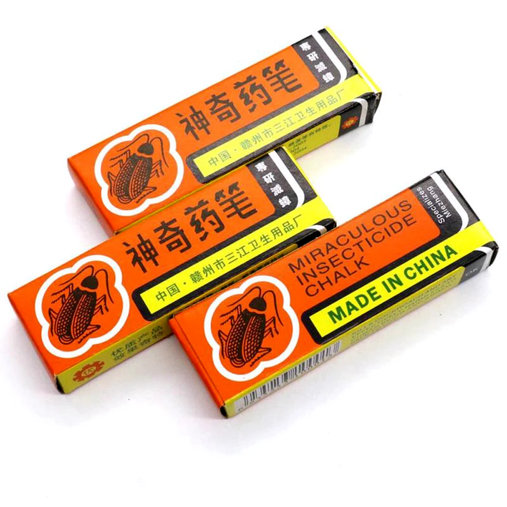 10pcs Fleas Home Pest Control Office Miraculous Chalk Pen Portable Cockroach Killer Set Insecticide Lice Effective Drugs Powder
10pcs Fleas Home Pest Control Office Miraculous Chalk Pen Portable Cockroach Killer Set Insecticide Lice Effective Drugs Powder
