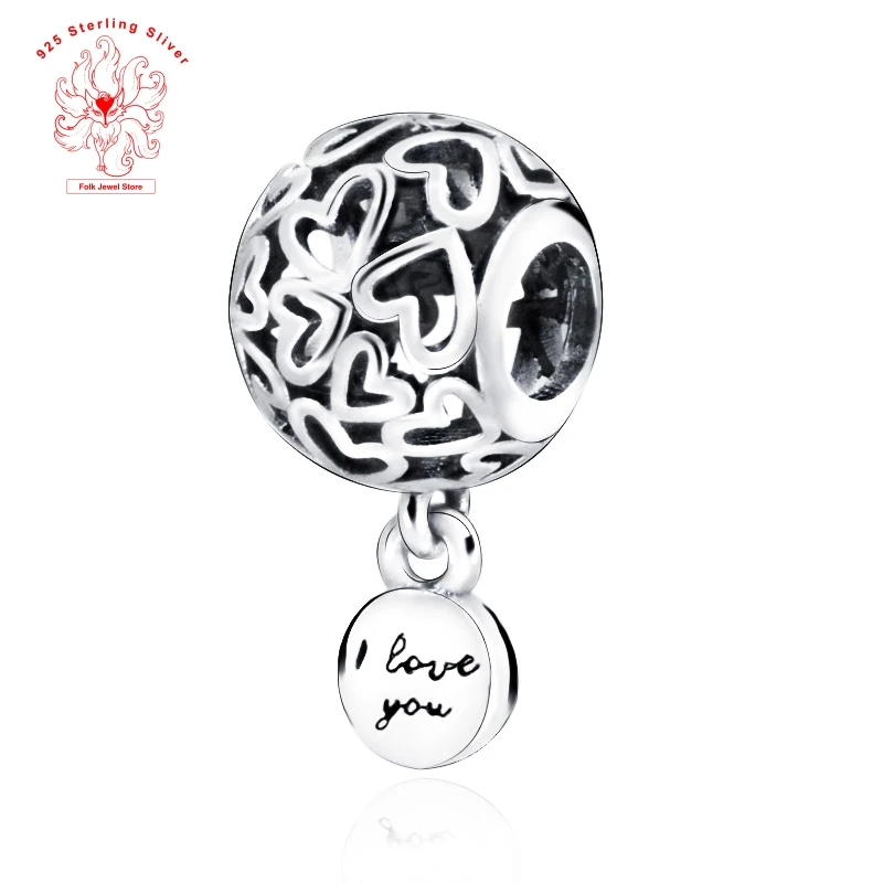 High Quality 925 Sterling Silver Beads Openwork Hearts Charm Fit Original Pandora Bracelet Charms Fashion DIY Women Jewelry 
High Quality 925 Sterling Silver Beads Openwork Hearts Charm Fit Original Pandora Bracelet Charms Fashion DIY Women Jewelry