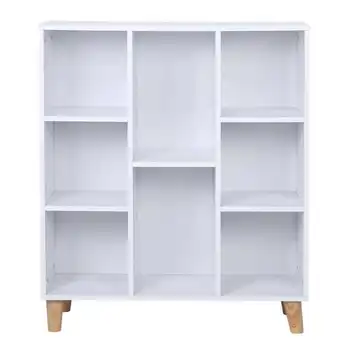 Bookshelf Storage Rack Household 8 Cubes Modular Storage Bookcase Display Shelving Stand Unit with 4 Legs Wall Shelf
Bookshelf Storage Rack Household 8 Cubes Modular Storage Bookcase Display Shelving Stand Unit with 4 Legs Wall Shelf
