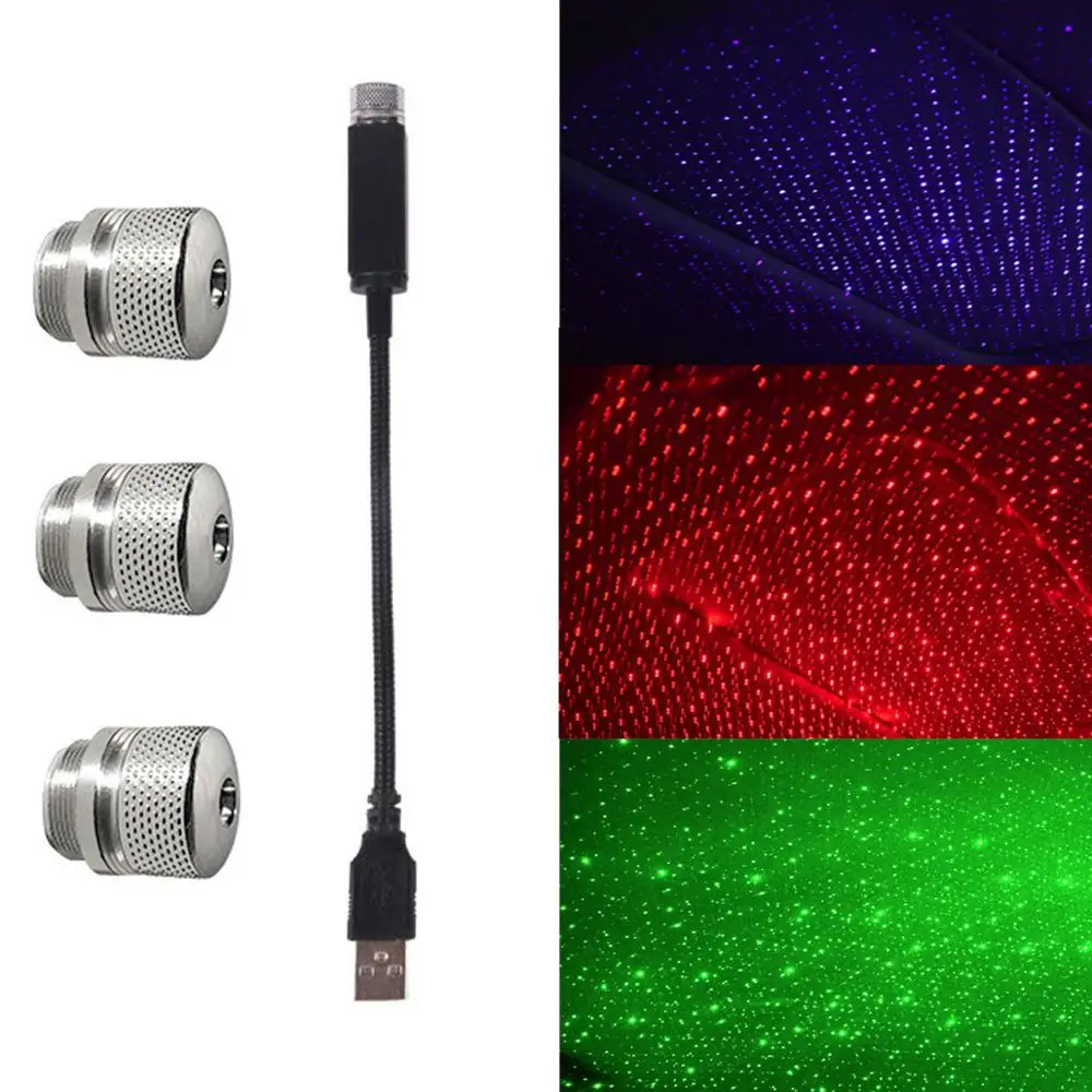 Mini LED Car Roof Star Night Light USB Decorative Lamp Projector Adjustable Atmosphere Home Ceiling Decor Light
Mini LED Car Roof Star Night Light USB Decorative Lamp Projector Adjustable Atmosphere Home Ceiling Decor Light