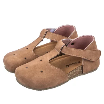 Children's cork Shoes Boys Girls Sandals Kids Girls PU Leather Sandals With Cork sole Loafer For Boys 2020 Summer Classic 
Children's cork Shoes Boys Girls Sandals Kids Girls PU Leather Sandals With Cork sole Loafer For Boys 2020 Summer Classic