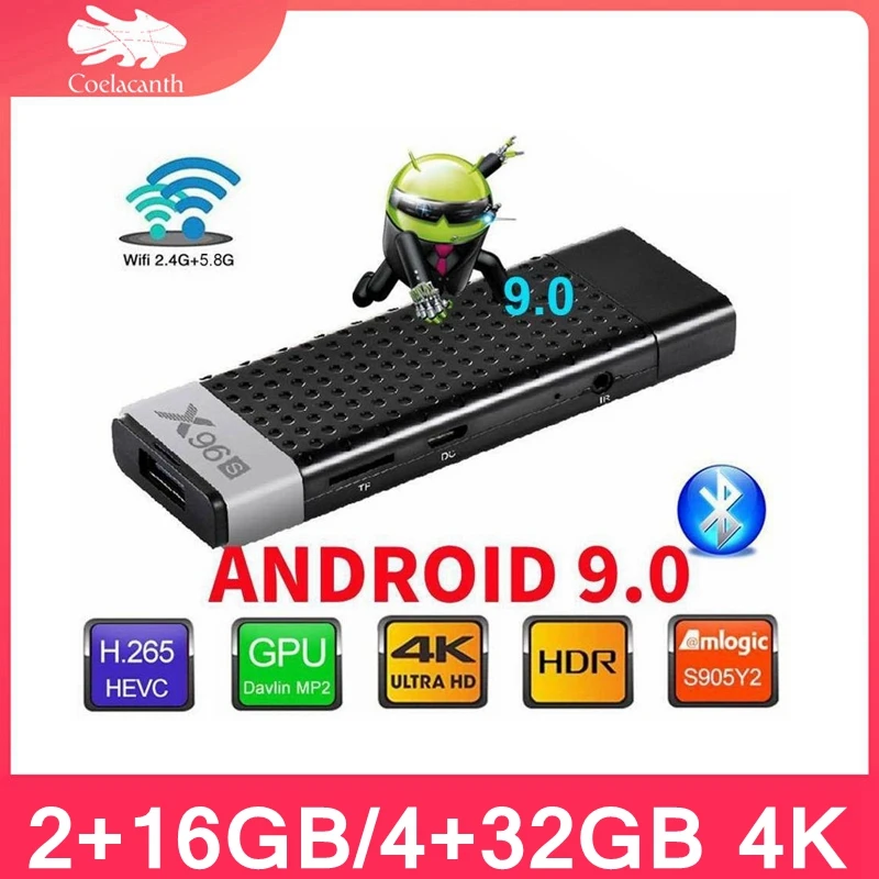 X96s TV Box Android 9.0 TV Box Stick 4GB RAM DDR3 Smart Set Top Box PC 5G WiFi Bluetooth 4.2 TV 60fps 4K TV BOX Media
X96s TV Box Android 9.0 TV Box Stick 4GB RAM DDR3 Smart Set Top Box PC 5G WiFi Bluetooth 4.2 TV 60fps 4K TV BOX Media