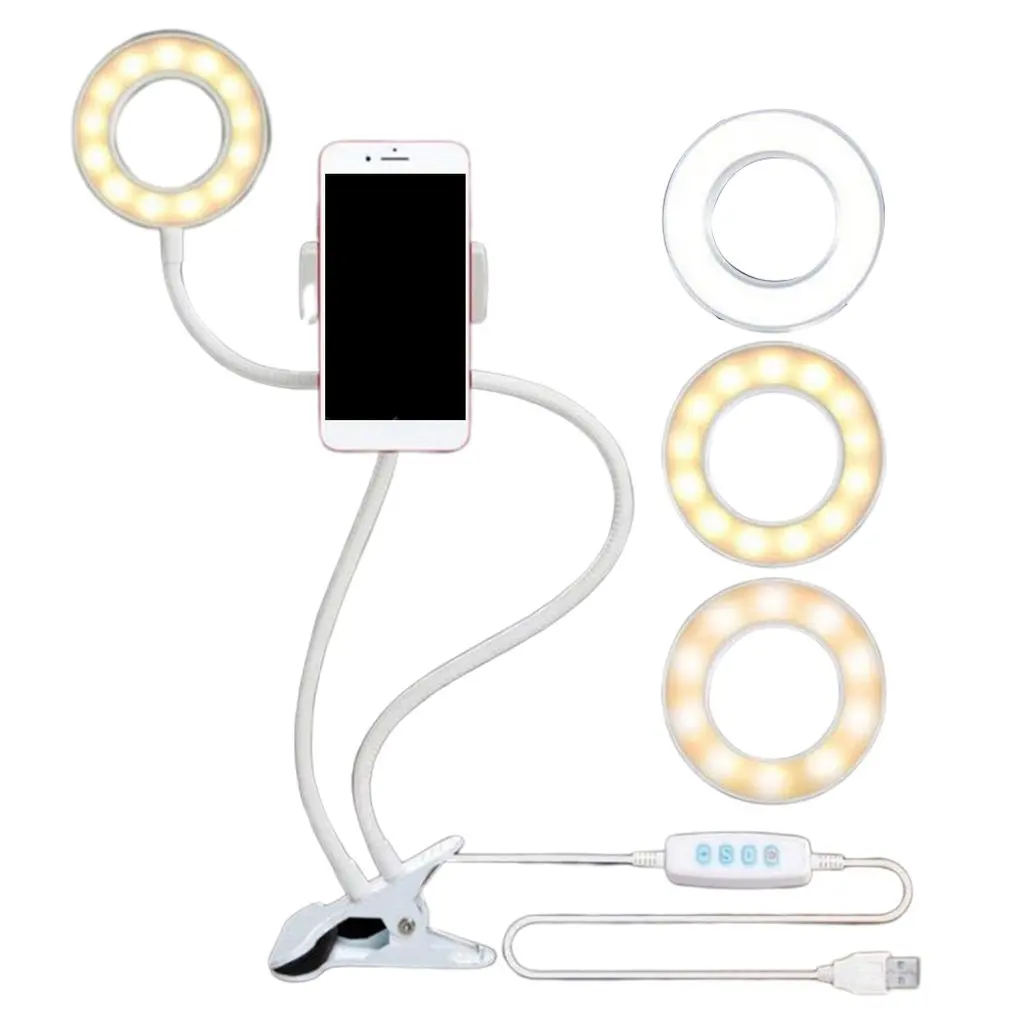 Mobile Phone Live Support Three-Speed Adjustment Fill Light Multi-Function Vientiane Hose Rotary Folding Clip
Mobile Phone Live Support Three-Speed Adjustment Fill Light Multi-Function Vientiane Hose Rotary Folding Clip