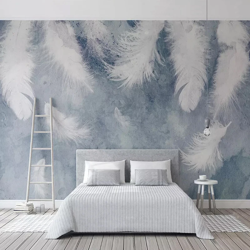 Drop Shipping Custom Photo Mural Wallpaper Ink Hand Painted Feather Art Wall Painting Background Non-woven Wallpaper Murals 3D
Drop Shipping Custom Photo Mural Wallpaper Ink Hand Painted Feather Art Wall Painting Background Non-woven Wallpaper Murals 3D