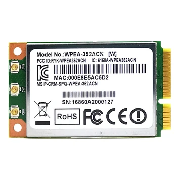 Mini PCIe Module QCA9880 WPEA-352ACN 802.11AC Dual Band Wireless WiFi Network Card Support Linux
Mini PCIe Module QCA9880 WPEA-352ACN 802.11AC Dual Band Wireless WiFi Network Card Support Linux