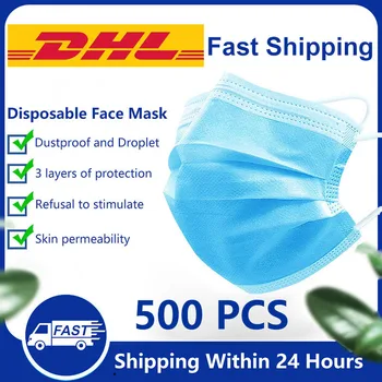 500 Pcs 3 Layer Disposable Mask Anti Dust Mouth-muffle Face Masks Men Women Anti Fog Face Mouth Masks Breathable Mouth Cover
500 Pcs 3 Layer Disposable Mask Anti Dust Mouth-muffle Face Masks Men Women Anti Fog Face Mouth Masks Breathable Mouth Cover