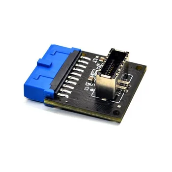 1Pcs Computer Connectors USB 3.1 Front Panel PC Socket to USB 3.0 20Pin Header Extension Adapter for ASUS Motherboard PW-INC1TR
1Pcs Computer Connectors USB 3.1 Front Panel PC Socket to USB 3.0 20Pin Header Extension Adapter for ASUS Motherboard PW-INC1TR
