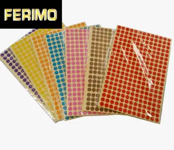 3900pcs 15 Sheet Round Paper Sticker 8mm Dot Stickers Assorted Color Removable Coding Label DIY Scrapbooking Crafts Making Notes
3900pcs 15 Sheet Round Paper Sticker 8mm Dot Stickers Assorted Color Removable Coding Label DIY Scrapbooking Crafts Making Notes