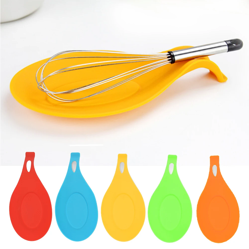 Kitchen Spoon Holders Holder Cooking Tools Rest Spatula Silicone Spoon Pot Lid Organizer Kitchen Utensil Non-slip Saucers Tidy
Kitchen Spoon Holders Holder Cooking Tools Rest Spatula Silicone Spoon Pot Lid Organizer Kitchen Utensil Non-slip Saucers Tidy