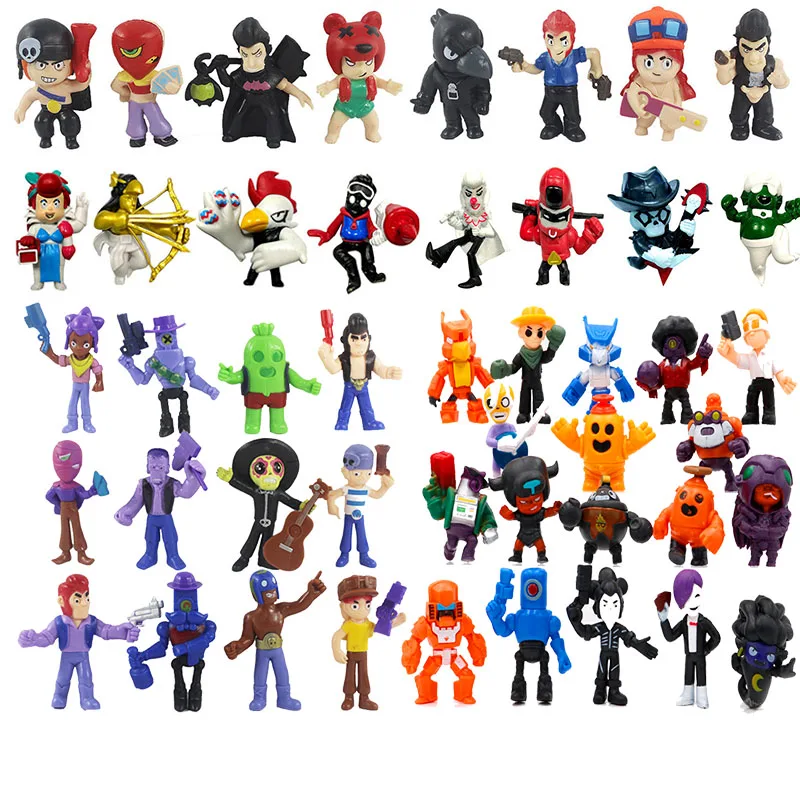 50pcs/lot Brawls figure game star hero model Spike Shelly Colt Leon PRIMO MORTIS doll New Year Xmas toy gift for boy girl kids
50pcs/lot Brawls figure game star hero model Spike Shelly Colt Leon PRIMO MORTIS doll New Year Xmas toy gift for boy girl kids