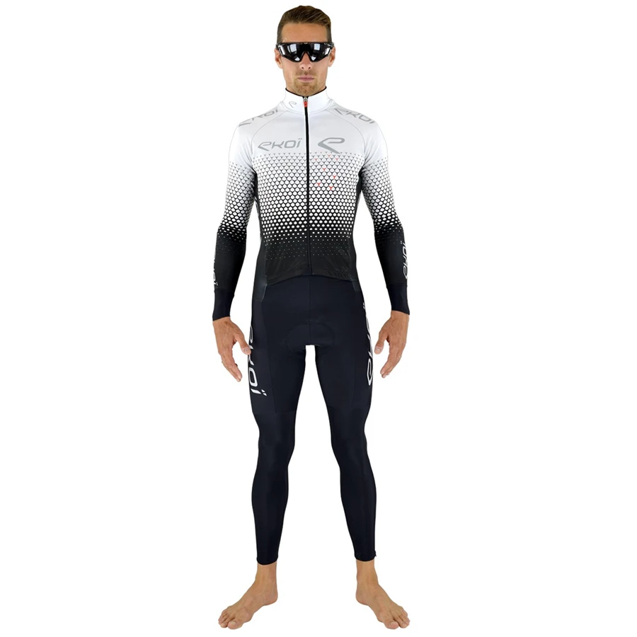 EKOI 2019 Pro team custom men's cycling jacket winter warm fleece riding bicycle riding Long sleeve maillot ciclismo velveteen
EKOI 2019 Pro team custom men's cycling jacket winter warm fleece riding bicycle riding Long sleeve maillot ciclismo velveteen