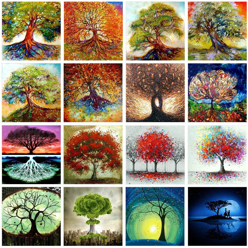 5D DIY Diamond Painting Four Seasons Tree Full Circle Diamond Embroidery Landscape Cross Stitch
5D DIY Diamond Painting Four Seasons Tree Full Circle Diamond Embroidery Landscape Cross Stitch