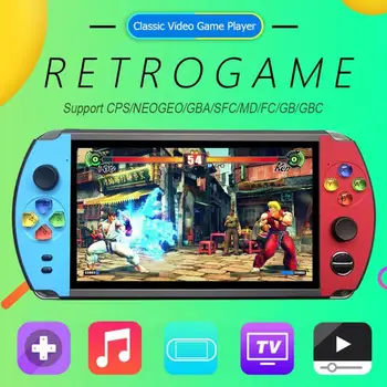 COOLBABY X19 retro game 7- inch HD screen handheld game console player double rocker 64bit simulator Children's Gifts Support TV
COOLBABY X19 retro game 7- inch HD screen handheld game console player double rocker 64bit simulator Children's Gifts Support TV