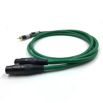 1Pair HiFi 2328 RCA to XLR Balanced plug Audio Cross Audio Amplifier CD DVD player RCA interconnect
1Pair HiFi 2328 RCA to XLR Balanced plug Audio Cross Audio Amplifier CD DVD player RCA interconnect