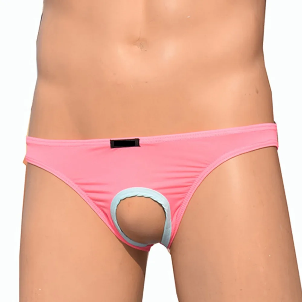 Open Crotch Men Sissy Panties Ice Silk Breathable Hollow Low-Waist Crotchless Briefs Unisex Sexy Underwear Lingerie Hombre
Open Crotch Men Sissy Panties Ice Silk Breathable Hollow Low-Waist Crotchless Briefs Unisex Sexy Underwear Lingerie Hombre