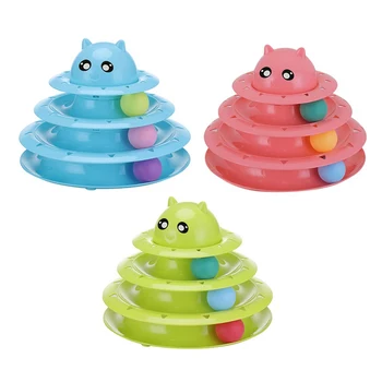Pets Cat Toys Interactive Track Ball Toy Cats Fun Cat Game Intelligence Disc Cat For Toy Balls For Training Amusement Plate
Pets Cat Toys Interactive Track Ball Toy Cats Fun Cat Game Intelligence Disc Cat For Toy Balls For Training Amusement Plate