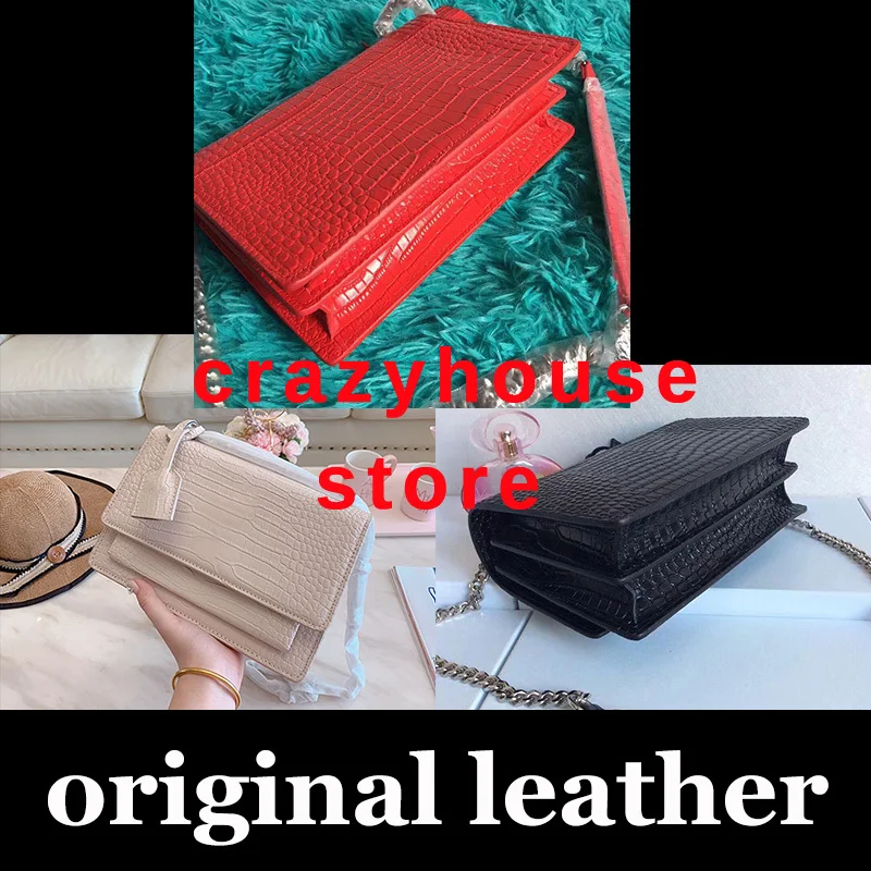 Designer 2019 Original Luxury Bag Genuine Leather Crocodile Messenger Bags Brand Shoulder Crossbody Women Bags Purse Designers
Designer 2019 Original Luxury Bag Genuine Leather Crocodile Messenger Bags Brand Shoulder Crossbody Women Bags Purse Designers