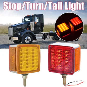 39 LED Side Marker Lights Truck Lorry Double-sided Headlights Signal Light Trailer Warning Light Hanging Electroplated Tail Lamp
39 LED Side Marker Lights Truck Lorry Double-sided Headlights Signal Light Trailer Warning Light Hanging Electroplated Tail Lamp