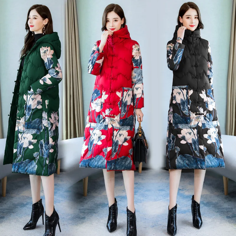 Main Push a Large Amount Now Thick Warm Printed Fashion Loose-Fit Hooded Versatile Korean-style Single Breasted Winter Cotton-pa
Main Push a Large Amount Now Thick Warm Printed Fashion Loose-Fit Hooded Versatile Korean-style Single Breasted Winter Cotton-pa