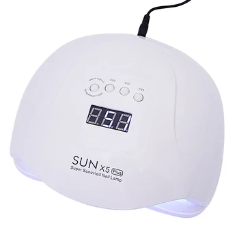 80W Nail Dryer Lamp Smart IR Sensor Timer Setting Dual LED UV Lights Quick-Drying Nail Gel Polish Curing Machine Manicure Tools
80W Nail Dryer Lamp Smart IR Sensor Timer Setting Dual LED UV Lights Quick-Drying Nail Gel Polish Curing Machine Manicure Tools