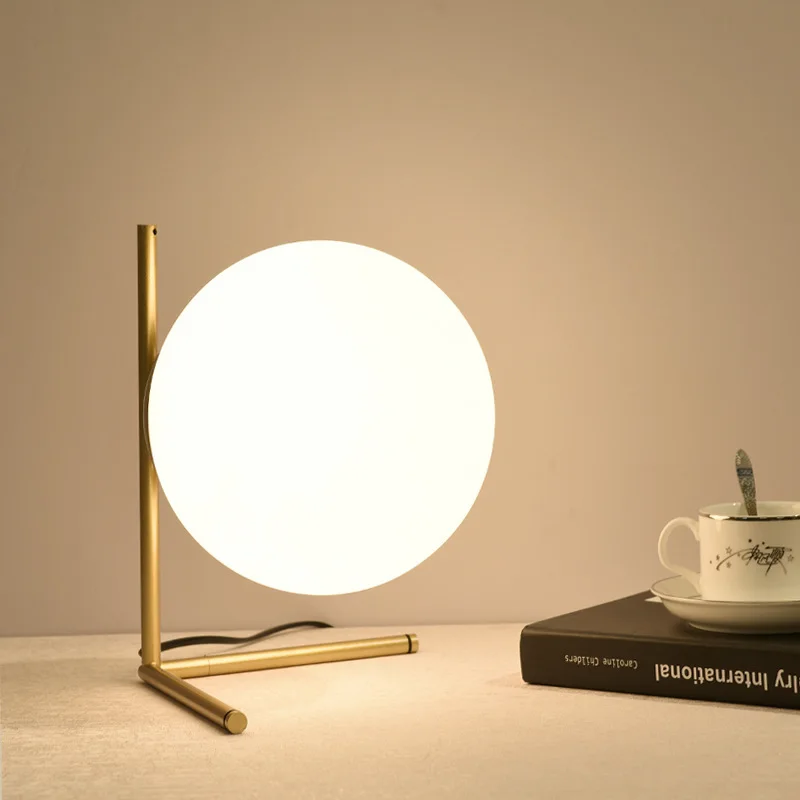 Glass Desk Lamp Northern Europe Concise Bedroom Bedside Originality Personality Decoration Magic Bean Round Ball Desk Lamp
Glass Desk Lamp Northern Europe Concise Bedroom Bedside Originality Personality Decoration Magic Bean Round Ball Desk Lamp