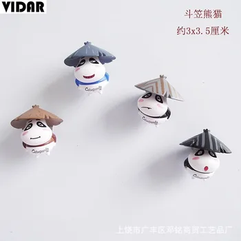VIDAR Super Cute Hat Panda Magnet Expression Show Three-dimensional Magnetic Refrigerator Magnet Magnet Creativity
VIDAR Super Cute Hat Panda Magnet Expression Show Three-dimensional Magnetic Refrigerator Magnet Magnet Creativity