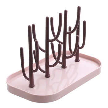 Kitchen Countertop Drying Rack ABS Home Space Saving Simple Drain Cactus Shape Cup Holder Detachable Multifunctional Storage
Kitchen Countertop Drying Rack ABS Home Space Saving Simple Drain Cactus Shape Cup Holder Detachable Multifunctional Storage