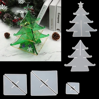 3-Tier Christmas Tree Cake Stand Tray Epoxy Resin Mold Fruit Tray Silicone Mould Christmas Theme Decor DIY Art Crafts
3-Tier Christmas Tree Cake Stand Tray Epoxy Resin Mold Fruit Tray Silicone Mould Christmas Theme Decor DIY Art Crafts