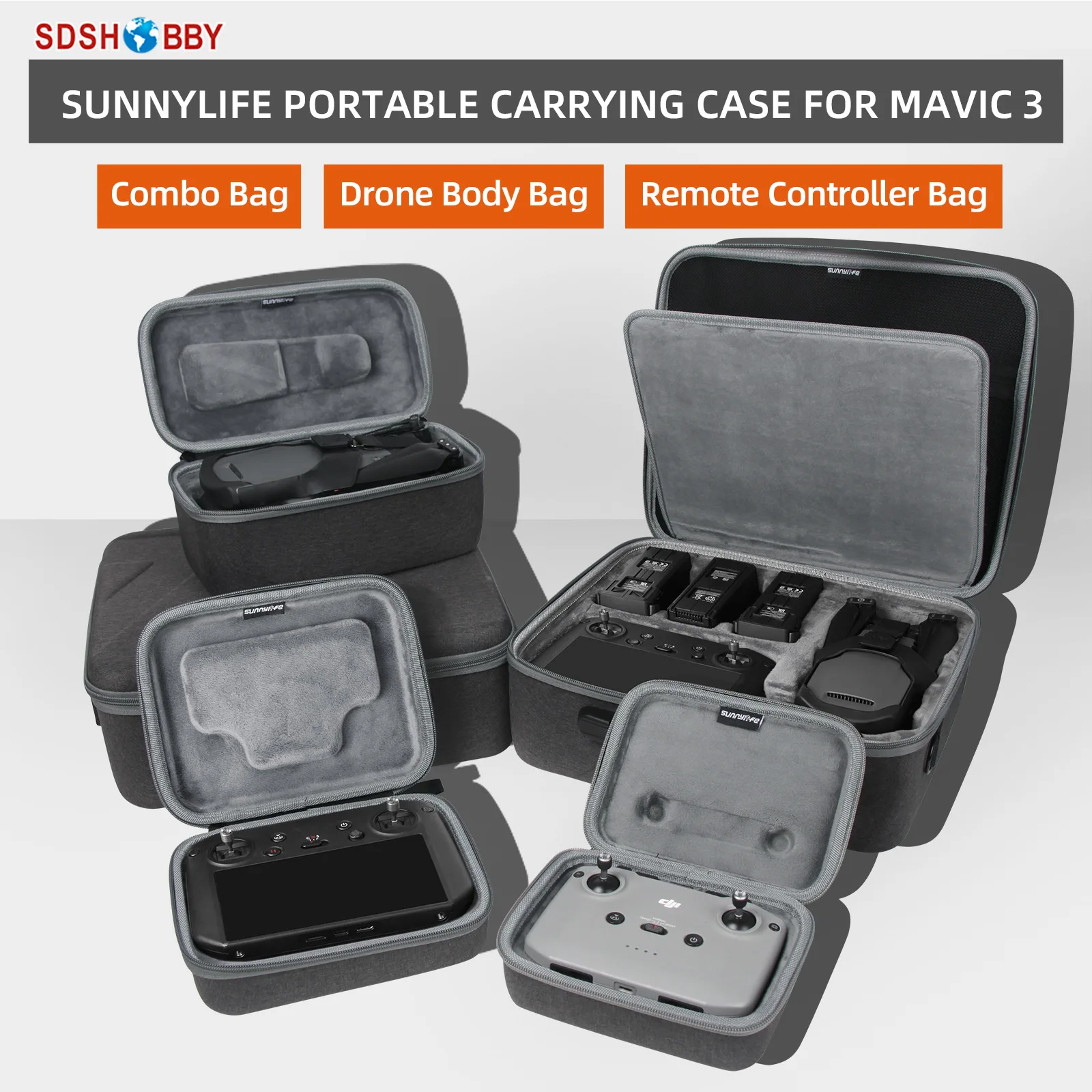 Sunnylife Portable Carrying Case Drone Body RC PRO Fly More Cine Premium Combo Handbag Messenger Bag for Mavic 3
Sunnylife Portable Carrying Case Drone Body RC PRO Fly More Cine Premium Combo Handbag Messenger Bag for Mavic 3