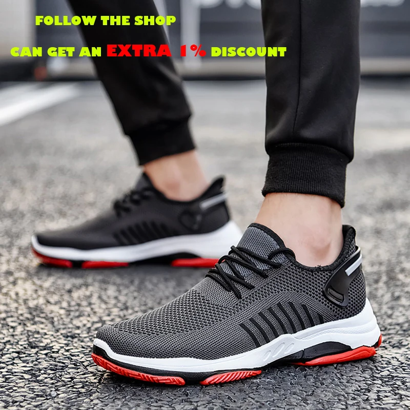 Men Lace Up Sneakers Solid Color Male Shoes Stretch Febric Mesh Shallow Flats Breathable Confort Casual Fashion Sports Shoes
Men Lace Up Sneakers Solid Color Male Shoes Stretch Febric Mesh Shallow Flats Breathable Confort Casual Fashion Sports Shoes