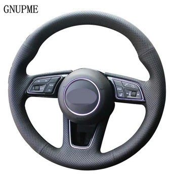 Car Steering Wheel Cover For Audi A4 (B9) Avant A5 (F5) Q2 A1 (8X) Sportback A3 (8V) Hand-stitched Black Soft Artificial Leather
Car Steering Wheel Cover For Audi A4 (B9) Avant A5 (F5) Q2 A1 (8X) Sportback A3 (8V) Hand-stitched Black Soft Artificial Leather