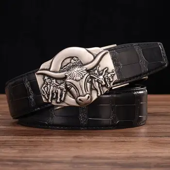 Men Automatic Buckle Belt Fashion Men Leather Belt Men's Leather Ratchet Belt Automatic Sliding Buckle Designer Belt For Men
Men Automatic Buckle Belt Fashion Men Leather Belt Men's Leather Ratchet Belt Automatic Sliding Buckle Designer Belt For Men