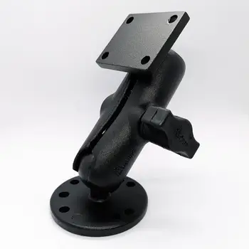 1-Inch Diameter Ball Mount with 2.4-Inch Round Base and Square Base with Universal AMPs Hole Pattern
1-Inch Diameter Ball Mount with 2.4-Inch Round Base and Square Base with Universal AMPs Hole Pattern