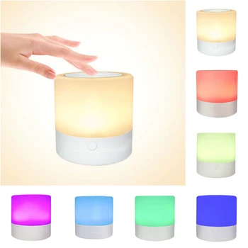Colorful Night Light Intelligent LED Touch Control Bedside Table Light Dimmable Touch Control Rechargeable LED Night Light
Colorful Night Light Intelligent LED Touch Control Bedside Table Light Dimmable Touch Control Rechargeable LED Night Light