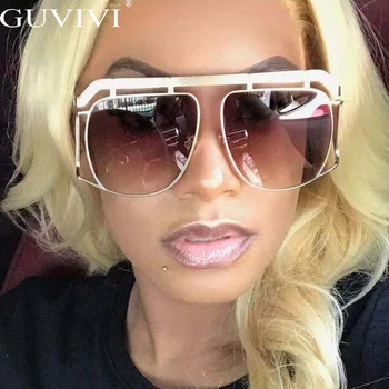 Vintage Oversized Sunglasses Women Metal Square Sun Glasses For Men Female Steam Punk Shade Eyeglasses Eyewear Gafas de sol
Vintage Oversized Sunglasses Women Metal Square Sun Glasses For Men Female Steam Punk Shade Eyeglasses Eyewear Gafas de sol