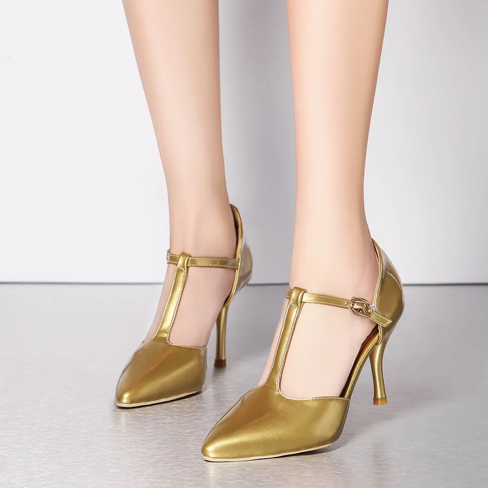 Sarairis New Wholesale Elegant Plus Size 48 Women Shoes Woman Thin High Heels Pointed Toe t-strap Pumps Female
Sarairis New Wholesale Elegant Plus Size 48 Women Shoes Woman Thin High Heels Pointed Toe t-strap Pumps Female