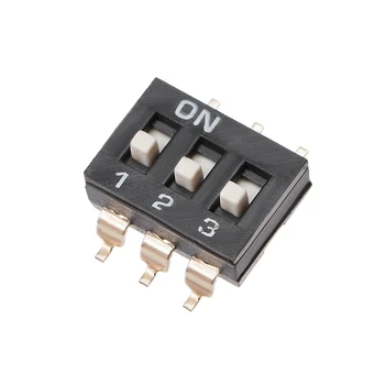 uxcell 50 Pcs Black DIP Switch 1 2 3 Positions 2.54mm Pitch for Circuit Breadboards PCB SMD Type
uxcell 50 Pcs Black DIP Switch 1 2 3 Positions 2.54mm Pitch for Circuit Breadboards PCB SMD Type