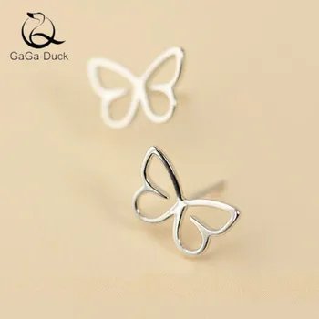 925 Sterling Silver Fashion Jewelry Personality Wild Small Fresh Elegant Simple Hollow Butterfly Female Stud Earrings E176
925 Sterling Silver Fashion Jewelry Personality Wild Small Fresh Elegant Simple Hollow Butterfly Female Stud Earrings E176