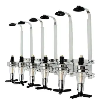 Wall Bracket 6-Station Liquor Dispenser Bar Butler Wine Dispenser Alcohol Bottle Dispenser Drinking Pourer Bar Tools Accessories
Wall Bracket 6-Station Liquor Dispenser Bar Butler Wine Dispenser Alcohol Bottle Dispenser Drinking Pourer Bar Tools Accessories