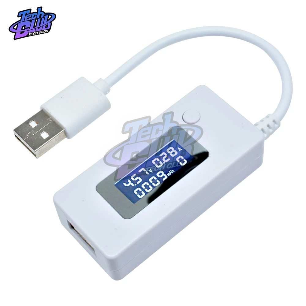 DC 3-7V LCD USB Detector Voltmeter Ammeter Tester Mobile Power Charger Capacity Test Meter Voltage Current Charging Monitor
DC 3-7V LCD USB Detector Voltmeter Ammeter Tester Mobile Power Charger Capacity Test Meter Voltage Current Charging Monitor
