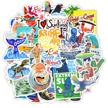 50 pcs / Pack Stickers Summer surf beach sticker For Children On The Laptop Fridge Phone Skateboard Suitcase Funny Cool Sticker 
50 pcs / Pack Stickers Summer surf beach sticker For Children On The Laptop Fridge Phone Skateboard Suitcase Funny Cool Sticker