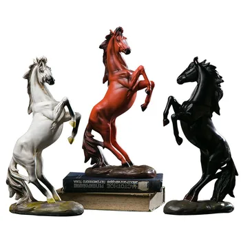 European Archaize Standing Fine Horse Statue Vintage Resin Animal Sculpture Desktop Ornament Home Decoration Accessories
European Archaize Standing Fine Horse Statue Vintage Resin Animal Sculpture Desktop Ornament Home Decoration Accessories