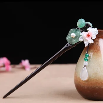 A County In Yunnan Province ( Ornaments ) Step Shake Hairpin Headwear Ebony Hairpin Court Classical Nation The Wind Wheel Hair
A County In Yunnan Province ( Ornaments ) Step Shake Hairpin Headwear Ebony Hairpin Court Classical Nation The Wind Wheel Hair